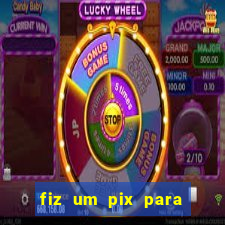 fiz um pix para uma conta inativa o que fazer